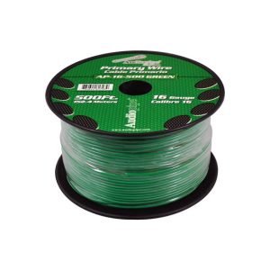 Audiopipe 16 Gauge 500Ft Primary Wire Green AP16500GR