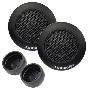 Audiopipe Super High Frequency Tweeters (sold in pairs) 350W Max 4 Ohms APHET300