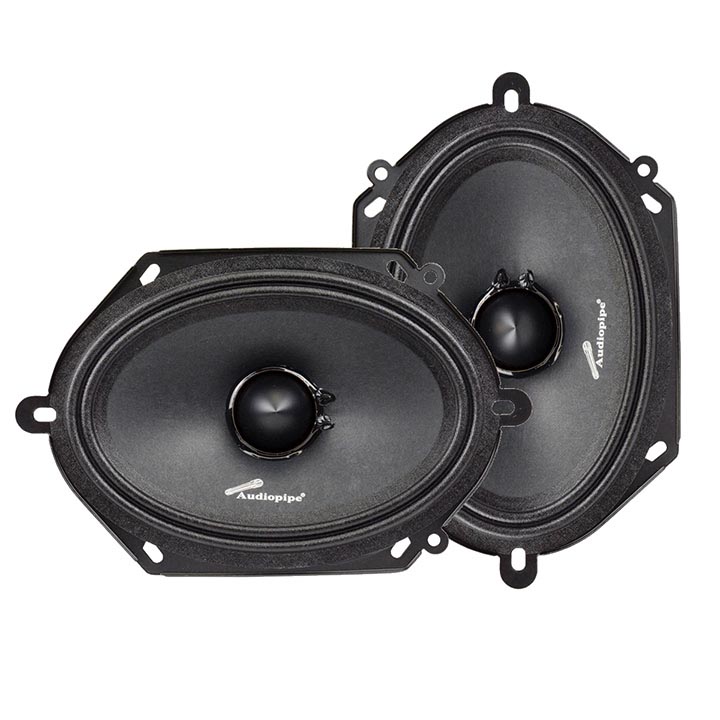 Audiopipe 6X8" Mid Range Loud Speaker (Sold in pairs) APMB6800C