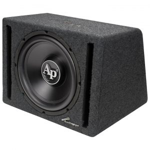 Audiopipe 12" in a Single Ported Box with 600 Watt Amplifier APVB12AMP