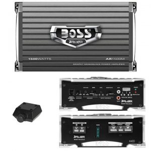 Boss Armor Monoblock Amplifier 1500W Max AR1500M