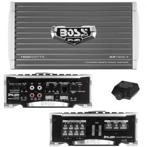 Boss Armor 4CH Amplifier 1600W Max AR16004