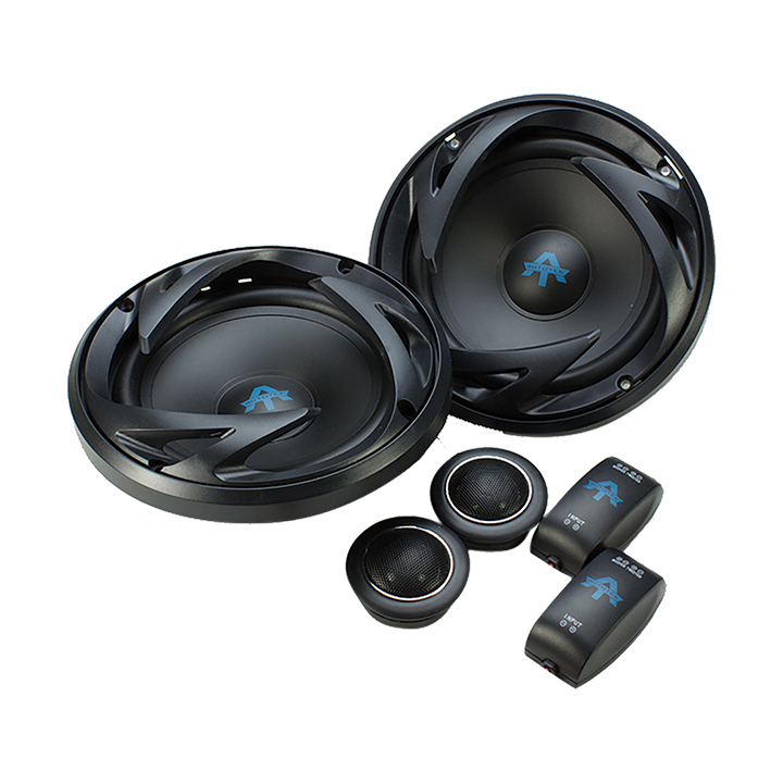 Autotek 6.5" 2-Way Component w/ In-Line Crossover 300w Max ATS65C