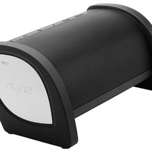 Alternative view of Nyne Bass Portable Bluetooth Speaker with Active Subwoofer Black/Silver BASSBLACK