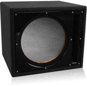 Belva Single 12" Ported Empty Enclosure Black Face BBX112BK
