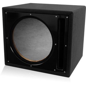 Alternative view of Belva Single 12" Ported Empty Enclosure Black Face BBX112BK