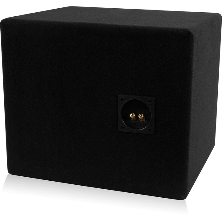 Belva Single 12" Ported Empty Enclosure Black Face BBX112BK - Image 4