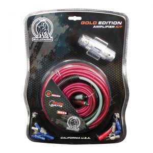 AMPLIFIER WIRING KIT 8GA. BULLZAUDIORED BGE8RP
