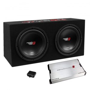 Cerwin Vega XED 3000W MAX Basskit Dual 12" loaded sealed 3/4" MDF  w/1000W MAX amp BKX7212S