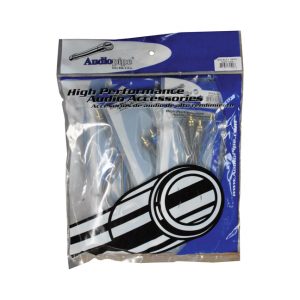 Audiopipe 3' Superflex RCA Cable 10pcs per bag BMSBLS3