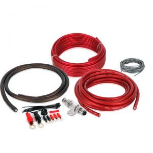 Belva 4 Gauge Amp Kit No RCA BPK4
