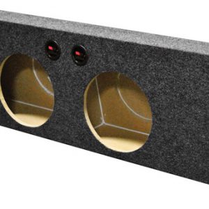 Qpower 2 Hole 10" Ford 2009-Current Xcab/Super Crew Under seat Downfiring Boxed BQFORD102009DF