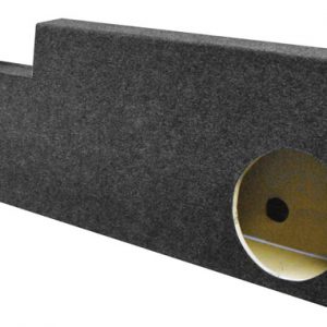 Qpower Ford Super Duty 2004-2013 2 Hole 10" Empty Woofer Box. Berhind seat! BQFORD10SDUTY