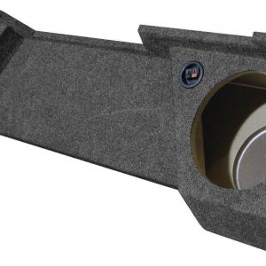 Empty Woofer Box Dual 10" for GMC XCab 07-13 high transmission BQGMC102007HT