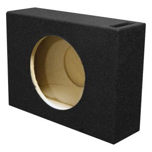 Qpower Single 12" Shallow Vented Woofer Box with an outer carton BQSHALLOW112V