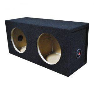 Qpower Dual 8" Sealed Woofer Box w/outer cartion BQSOLO82HOLE