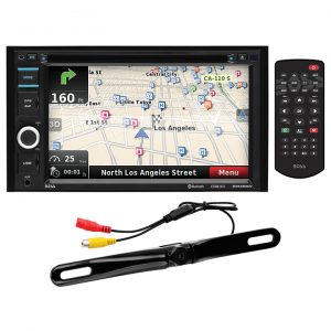 Boss 6.2" DDin Receiver Touchscreen Bluetooth DVD/CD USB/SD Front Aux Navigation BV9382NV