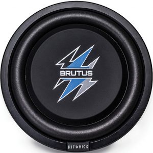 Hifonics 12" Brutus Series Shallow Subwoofer 500W Max 4 Ohm DVC BXS12D4