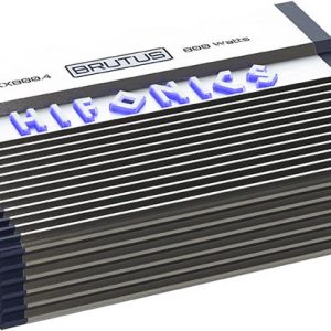 Hifonics Brutus 4 x 100 @ 4 Ohm 4 x 200 @ 2 Ohm 2 x 400 Watts @ 4 Ohms Bridged BXX8004