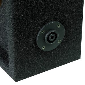 Alternative view of Qpower Full Range Empty Box Holds 2 - 6.5" & 2 - Super Tweeter w/ Speakon connection CH101
