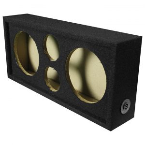 Qpower Full Range Empty Box Holds 2 - 8" & 2 - Super Tweeter w/ Speakon connection CH102