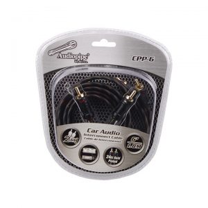 Alternative view of Audiopipe 24kt Gold Plated Interconnect Cable 6ft CPP6