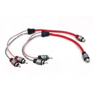 Cerwin Vega Vega Series 1 female to 2 male 1 pair pack CRVY2M