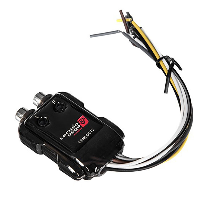 Cerwin Vega Stroker 2-ch mini line output converter w/ trigger CSMLOCT2