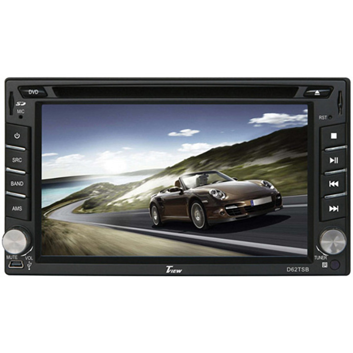 Tview 6.2" DDin Receiver USB/SD Bluetooth Steering Wheel Control D62TSB - Image 2