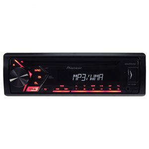 Alternative view of Pioneer Single Din CD PlayerAux Input USB 1xPreOutAndroid Playback DEHS1000UB