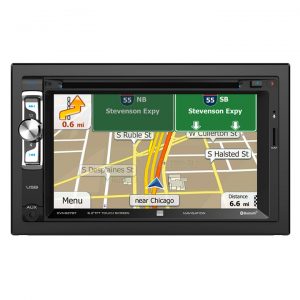 Alternative view of Dual Double Din DVD/CD 6.2" iGo Navigation BT 1A Front USB App (Android Apple Blackberry) DVN927BT