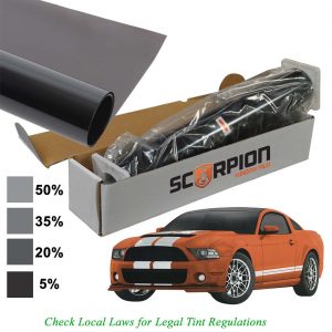 Scorpion Window Tint Entro Series 1 ply 5% 36" x 100' roll ES5B36