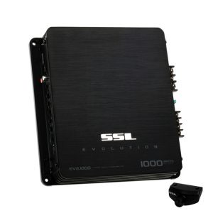 Soundstorm Mosfet 2CH 1000W Power Amplifier Remote Woofer level control EV21000