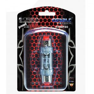 Orion Mini ANL 4/8G Fuse Holder w/ 80A Fuse Included FHMF80