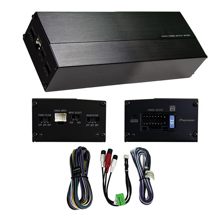 Pioneer Compact Class FD 4-Channel Amplifier 400W Max GMD1004