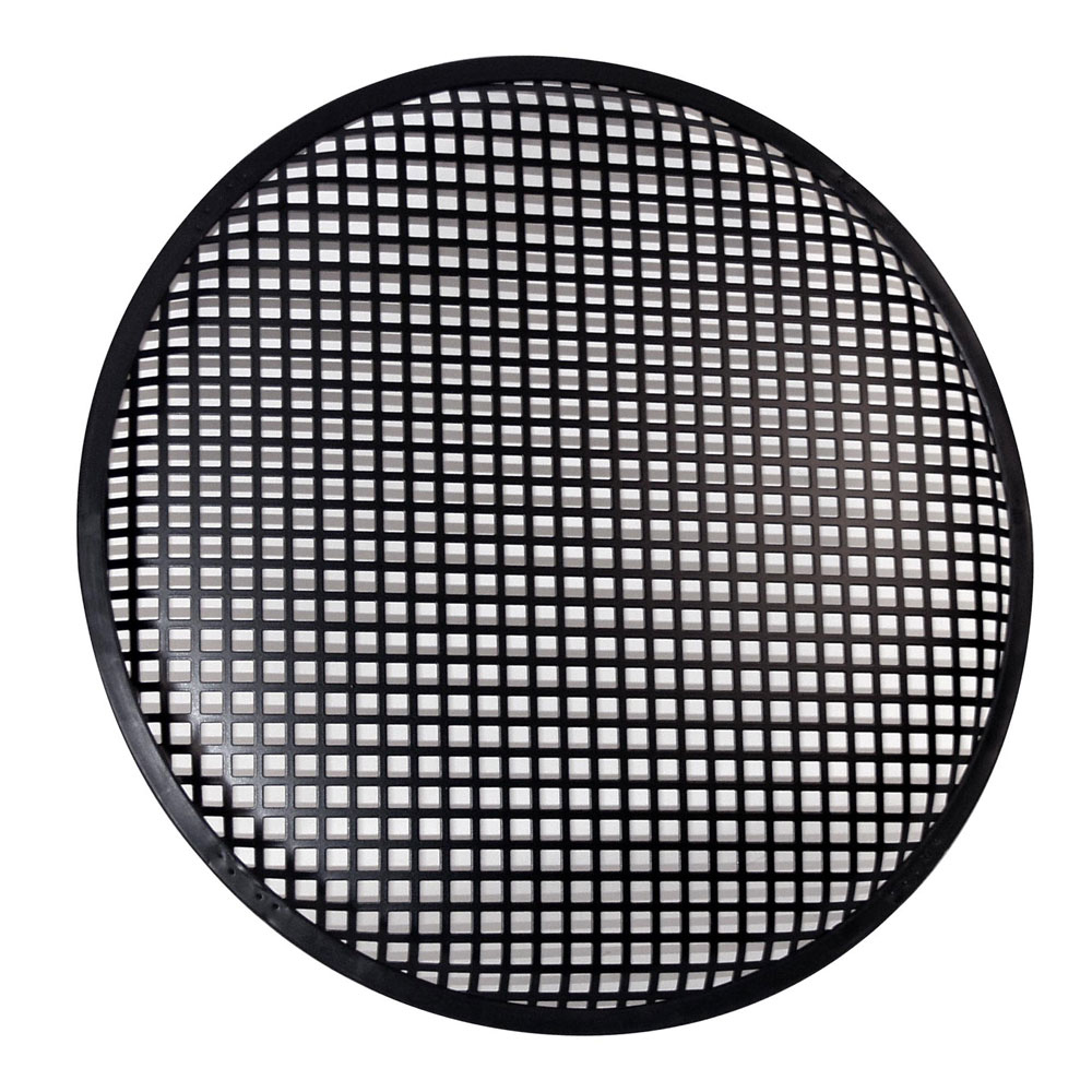 SPEAKER GRILL PYRAMID 10" WITH STEEL BRACKETS BLACK GW10BK