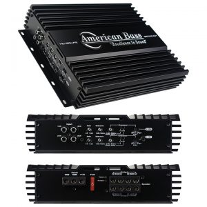 American Bass 4CH 600W Max Amplifier HD1504