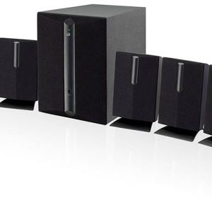 Alternative view of GPX 5.1 Channel Speaker System HT050B