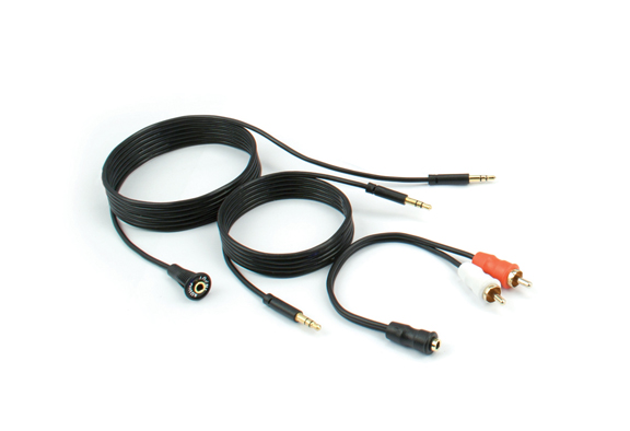 PAC dash mountable Aux input adapter 3.5mm to RCA adapter included IS335 - Image 3