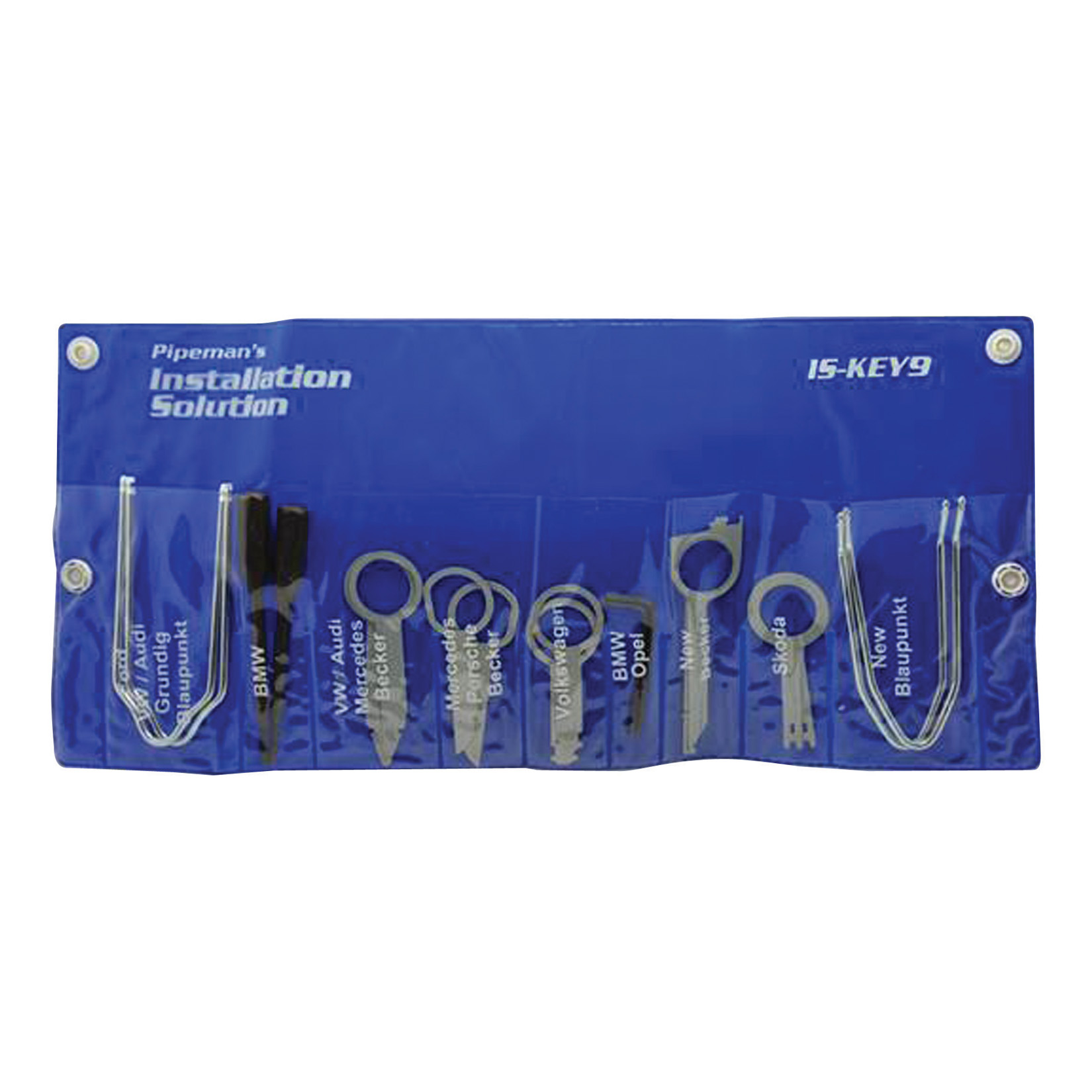 Nippon Pipeman OEM Radio removal key set 9 pairs of keys ISKEY9