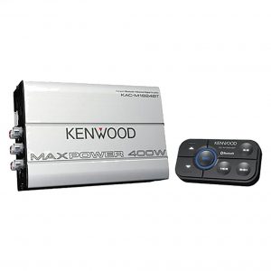 Kenwood Marine 400 Watt 4 CH. Amp with Bluetooth KACM1824BT