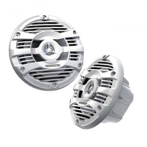 Kenwood 6.5" White Marine 2 Way Speakers 150 Watts KFC1653MRW
