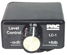 REMOTE LEVEL CONTROL PAC RCA IN/OUT LC1