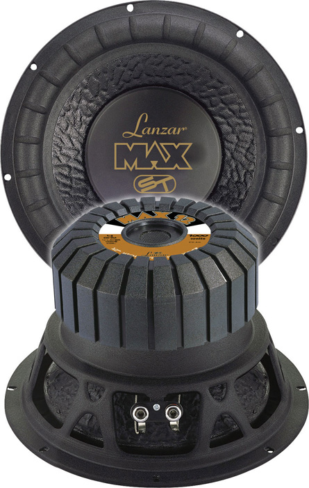SUBWOOFER 12" LANZAR 1000WATT MAX SERIES MAX12 - Image 2