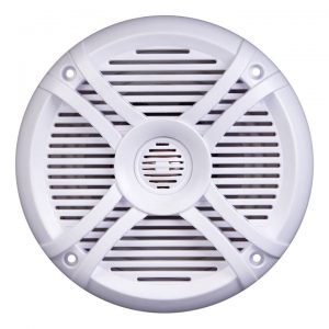 Alternative view of Power Acoustik Marine 6.5" Speakers (pair) 2 way White & Titanium Grills MF65WT