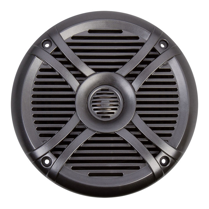Power Acoustik Marine 6.5" Speakers (pair) 2 way White & Titanium Grills MF65WT - Image 3