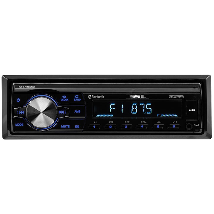 Soundstorm Single Din Digital Media Receiver BT AM/FM USB/SD Remote ML46DB - Image 2