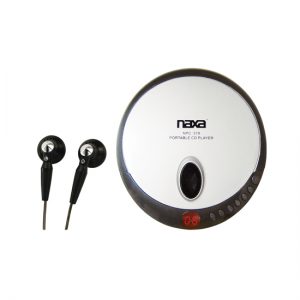 Naxa Slim Personal Compact Disc Player NPC319BK