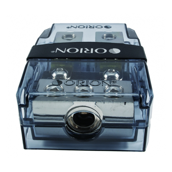 Orion MINI ANL PWR DIST. BLOCK 3-0/2IN&2-2/4GOUT W/2-100A OWFHM30204
