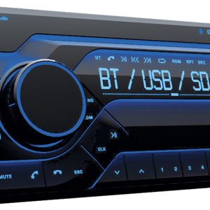 Planet Double Din Digital Media Receiver AM/FM Bluetooth USB Front Aux PB455RGB